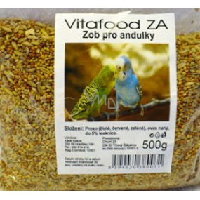 Vitafood Krmná směs pro andulky 500 g