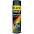 Motip 04006 spray, uniwersalny lak samochodowy, czarny mat, 500 ml