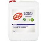 Savo Profi Podlahy a povrchy Lemongrass čisticí prostředek dezinfekční ke každodennímu úklidu ploch 5 kg