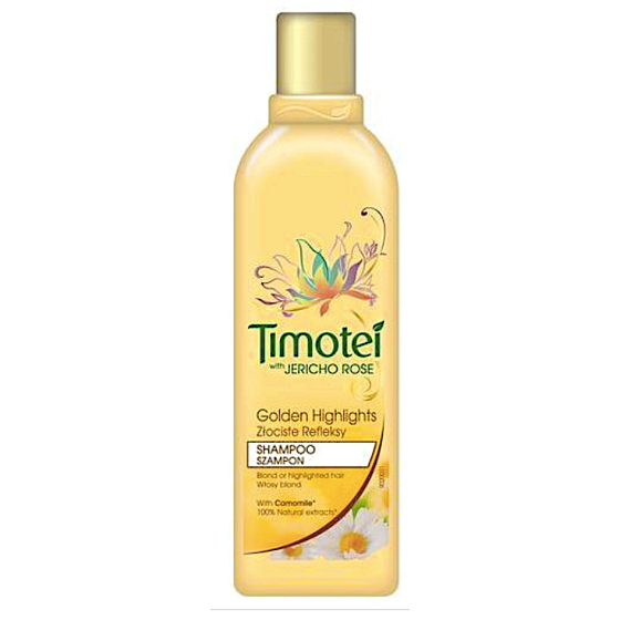 Timotei Zlaté prameny šampon pro blond vlasy 400 ml