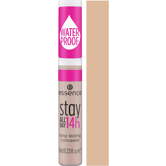 Essence Stay All Day 14h wodoodporny płynny korektor 30 Neutral Beige 7 ml