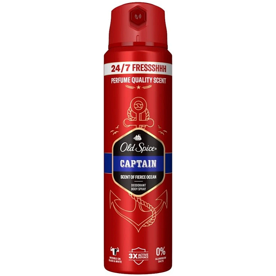 Old Spice Captain deodorant sprej pro muže 150 ml