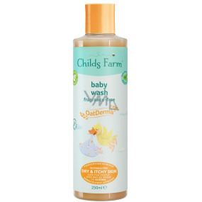 Childs Farm Baby Oat Derma myjąca emulsja bez zapachu dla suchej i swędzącej skóry ze skłonnością do egzemy 250 ml Childs Farm Baby Oat Derma myjąca emulsja bez zapachu dla suchej i swędzącej skóry ze skłonnością do egzemy 250 ml