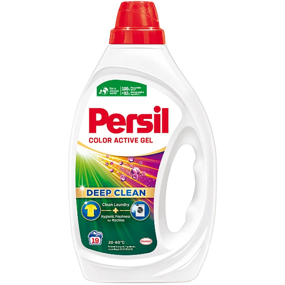 Persil Deep Clean Color Active płynny żel do prania kolorów 19 prań 860 ml