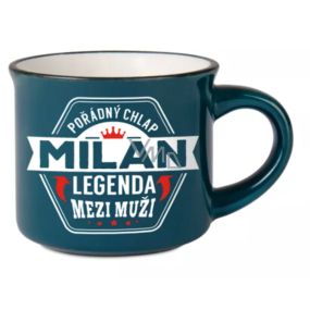 Albi Espresso kubek Milan - Porządny facet, legenda wśród mężczyzn 45 ml