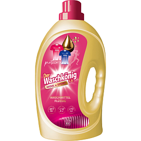 WaschKönig Gel Protein Care Wool & Sport, 3L