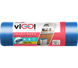viGO worki na śmieci, 9 µ, 58 × 67 cm, 60 l, 28 sztuk