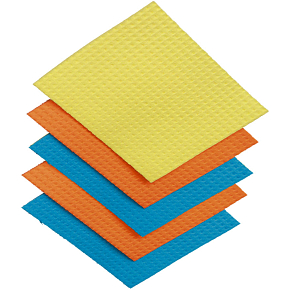 Spokar gąbczasta ściereczka, 18 × 15 cm, opakowanie 5 sztuk