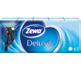Zewa Deluxe Standard 3vrstvé papírové kapesníky, 10 × 10 ks