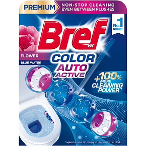 Bref WC blok Color Auto Active Flowers, 50 g