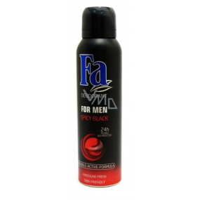 Fa Men Spicy Black deodorant sprej pro muže 150 ml