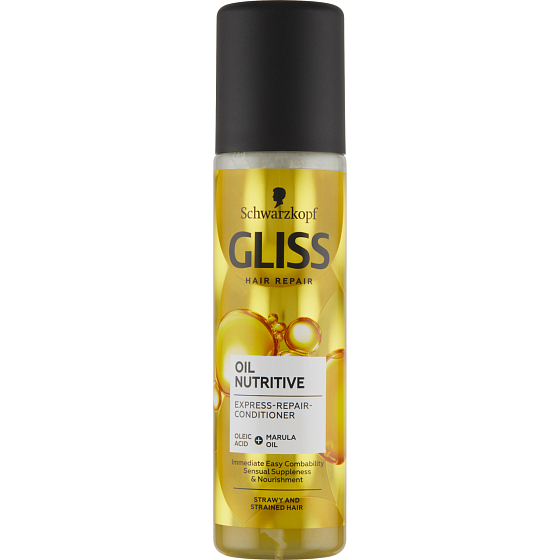 Gliss regeneracyjny ekspresowy balsam Oil Nutritive do grubych i zniszczonych włosów, 200 ml
