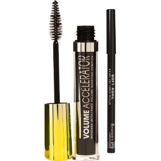 Rimmel London Volume Accelerator řasenka & tužka na oči Soft Kohl Kajal