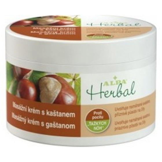 Alpa Herbal z kasztanem masażowy krem 250 ml