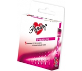 Pepino Pleasure z wypustkami kondom z naturalnego lateksu 3 sztuki