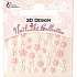 Absolute Cosmetics Nail Art 3D nálepky na nehty 24924 1 aršík