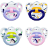 Nuk Classic Happy Days ortodontické silikonové šidítko 18+ měsíců 1 kus