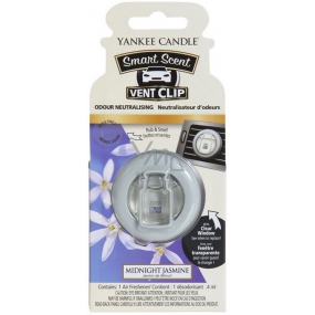 Yankee Candle Midnight Jasmine - Půlnoční jasmín vonný klip do ventilace