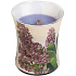 WoodWick Decal Lilac - Šeřík vonná svíčka s dřevěným knotem a víčkem sklo střední 275 g