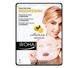 Iroha Brightening Rozjaśniająca maska tkaninowa z witaminą C i kwasem hialuronowym 23 g
