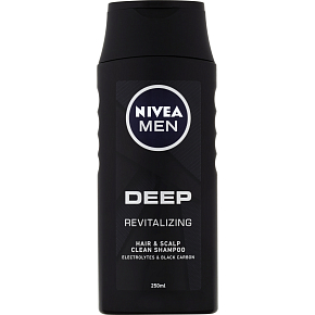 Nivea Men Deep szampon dla mężczyzn, 250 ml Nivea Men Deep szampon dla mężczyzn, 250 ml