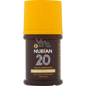 Nubian OF 20 olej na opalování, 60 ml