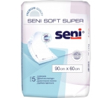 Seni Soft Super higieniczne podkładki absorpcyjne 4 krople, 90 x 60 cm 5 sztuk