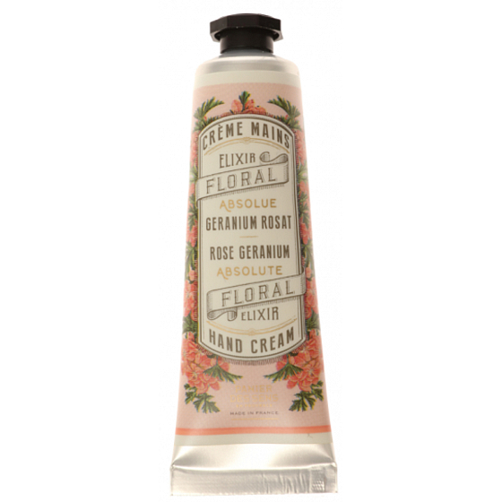 Panier des Sens Růže a Muškát luxusní francouzský hydratační krém na ruce 30 ml