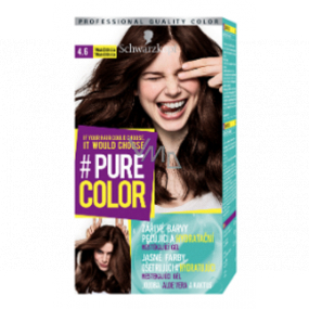 Schwarzkopf Pure Color Washout barva na vlasy 4.6 Tmavá čokoláda 60 ml Schwarzkopf Pure Color Washout barva na vlasy 4.6 Tmavá čokoláda 60 ml