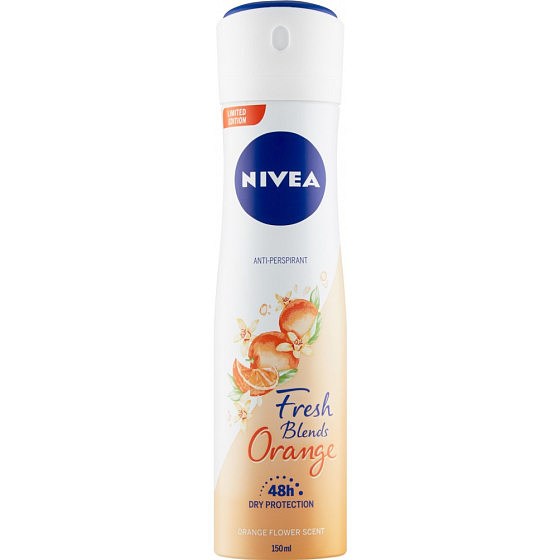 Nivea Fresh Orange antiperspirant deodorant sprej pro ženy 150 ml