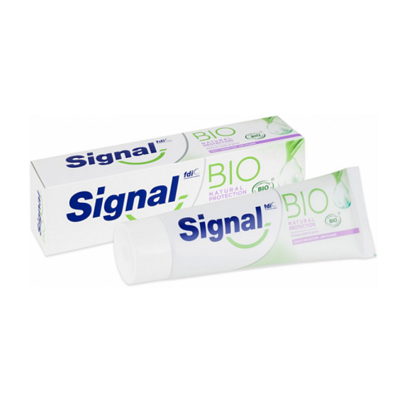 Signal Bio Natural Protection univerzální ubní pasta ochrana dásní, skloviny, před zubním kaze 75 ml