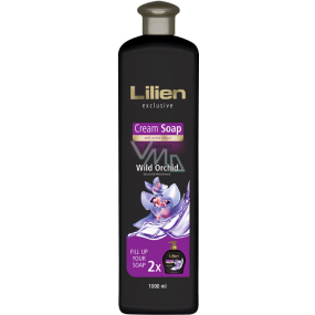 Lilien Exclusive Wild Orchid krémové tekuté mýdlo 1000 ml Lilien Exclusive Wild Orchid krémové tekuté mýdlo 1000 ml