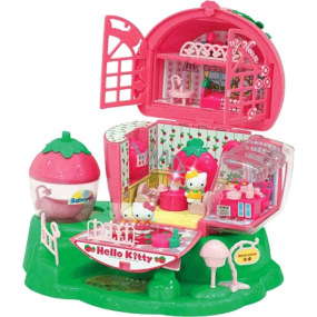 Hello Kitty Domeček jahoda hrací sada s figurkami 2 kusy, doporučený věk 3+ Hello Kitty Domeček jahoda hrací sada s figurkami 2 kusy, doporučený věk 3+