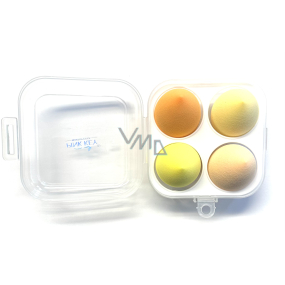 Unihouse Pink Key houbičky na make-up 4 kusy Unihouse Pink Key houbičky na make-up 4 kusy