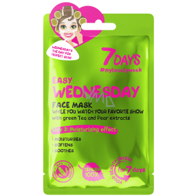 7Days Easy Wednesday tekstylna maska na twarz dla wszystkich typów cery 28 g