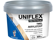 Uniflex akrylowy klej do płyt gipsowo-kartonowych, muru i drewna, 800 g