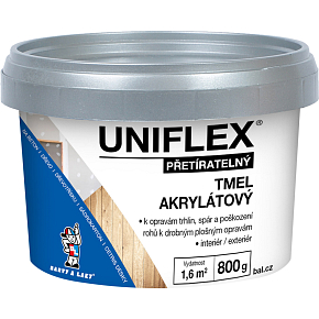 Uniflex akrylowy klej do płyt gipsowo-kartonowych, muru i drewna, 800 g