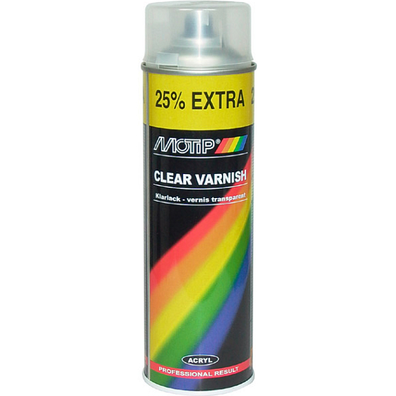 Motip 04009 bezbarwny akrylowy lak, 500 ml