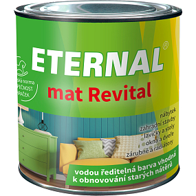 Eternal mat Revital kolor do odnawiania starych powłok, 213 czarny, 100 g