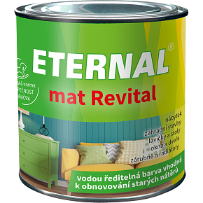 Eternal mat Revital kolor do odnawiania starych powłok, 213 czarny, 100 g