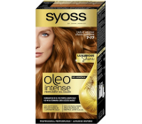 Syoss Oleo Intense Color barva na vlasy bez amoniaku 7-77 Zářivě měděný