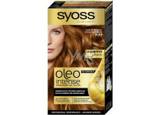 Syoss Oleo Intense Color barva na vlasy bez amoniaku 7-77 Zářivě měděný