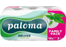 Paloma Green Tea 3vrstvý toaletní papír, 16 rolí