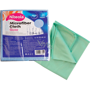 Niteola Glass ściereczka do szkła z mikrofibry 35 × 35 cm, 260 g