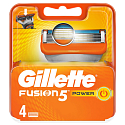 Gillette Fusion5 Power wkłady zapasowe 4 sztuki, dla mężczyzn
