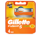 Gillette Fusion5 Power wkłady 4 sztuki, dla mężczyzn
