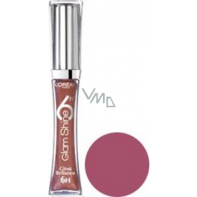 Loreal Paris Glam Shine 6H Volumizer lesk na rty 105 Hold-on Rose 6 ml