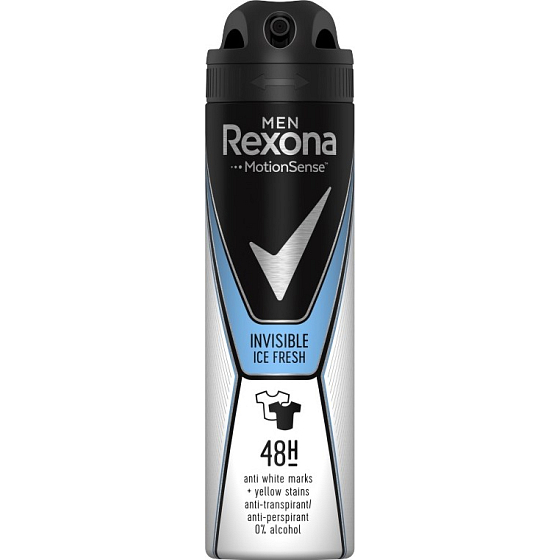 Rexona Men Invisible Ice Fresh antiperspirant deodorant sprej pro muže 150 ml