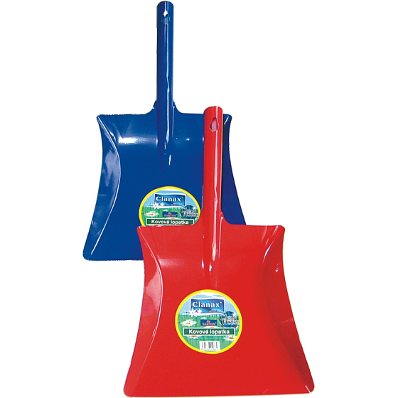 Clanax Łopatka metalowa duża różne kolory 23 x 22 cm 1 sztuka 9662