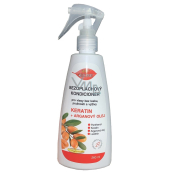 Bione Cosmetics Keratin & Olej arganowy bezoplachowy kondicionér 260 ml